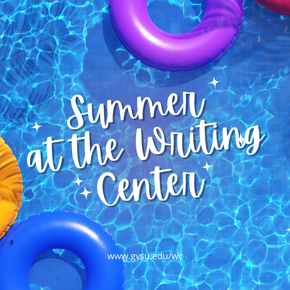 Summer at the Writing Center Spotlight